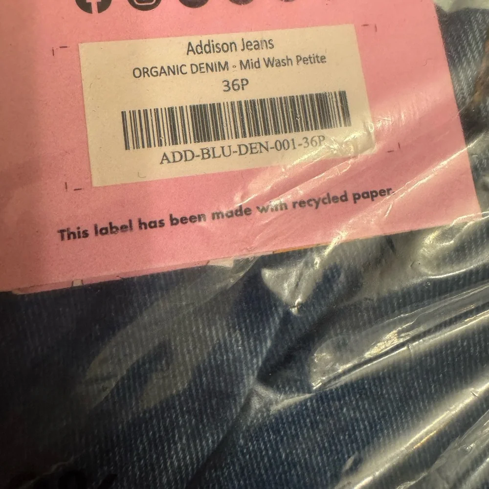 Lucy & Yak Blue Denim Addison Jeans - Picture 2 of 7